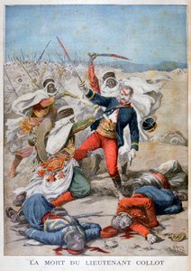Tod von Leutnant Collet, Algerien, 1896