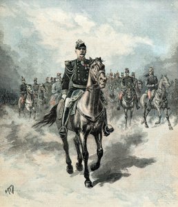 Eintritt von General de France in Lille von Henri Meyer