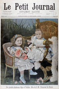 Großherzoginnen Olga und Tatiana von Russland, 1899
