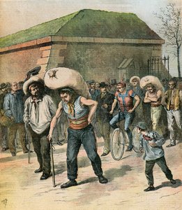 Le pari des coltineurs von Henri Meyer