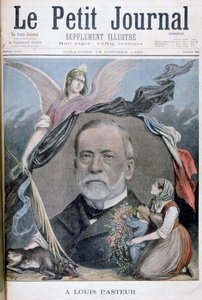 Louis Pasteur, französischer Chemiker, 1895