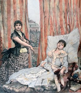 Morphiamania, 1891 von Henri Meyer