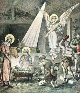 Geburt in Bethlehem von Henri Meyer