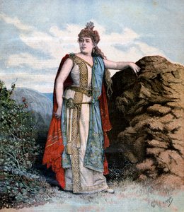 Renee Richard in der Oper Sapho, 1893 von Henri Meyer