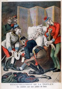 Erneuerung des Dreibundes von Deutschland, Österreich und Italien, 1896