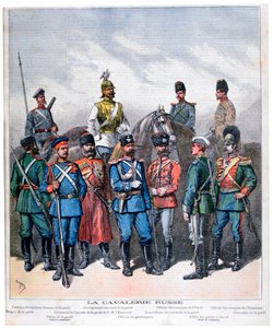Russische Kavallerie, 1892