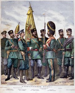 Russische Infanterie, 1892