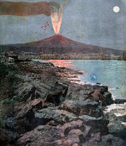 Der Ausbruch des Ätna, Sizilien, 1892