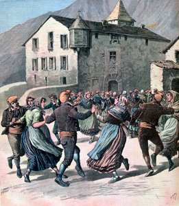 Die Farandole, Andorra, 1891