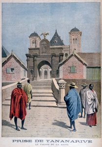 Der Palast der Königin, Tananarive, Madagaskar, 1897