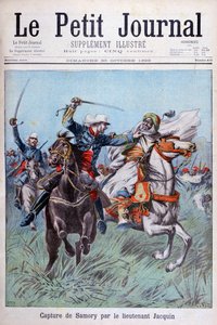Die Gefangennahme von Toure Samory durch Leutnant Jacquin bei Guelemou von Henri Meyer
