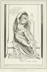 Allegorie des Denkens von Henri Michel Antoine Chapu