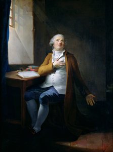 Louis XVI. (1754-93) im Tempel, ca. 1795 von Henri Pierre Danloux