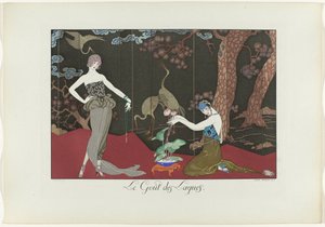 Le Bonheur du Jour ou Les Graces à la Mode: Der Geschmack der Lacke von Henri Reidel