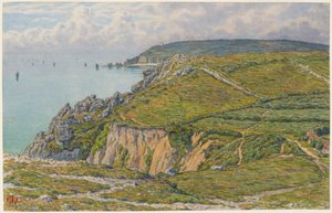 Stürmischer Morgen in Port-Mahon, Morgat von Henri Rivière