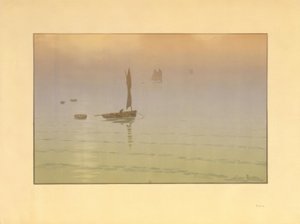 Nebel auf dem Meer