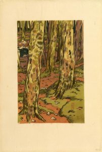 Waschplatz im Wald bei Loguivy