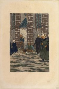 Die Vergebung von Sainte-Anne-la-Palud von Henri Rivière