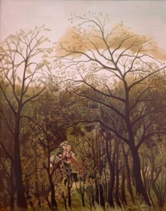 Rendezvous im Wald von Henri Rousseau