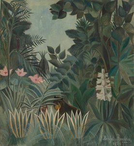 Der äquatoriale Dschungel, 1909 von Henri Rousseau
