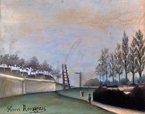 Blick auf Vanves von Henri Rousseau