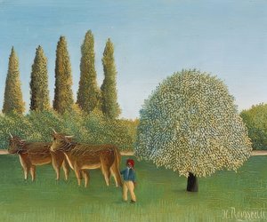 Wiese von Henri Rousseau