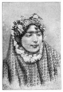 Eine edle persische Dame, 1895 von Henri Thiriat