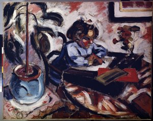 Das kleine Schulmädchen von Henri Victor Gabriel Le Fauconnier