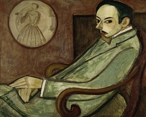 Porträt von Pierre-Jean Jouve (1887-1976) 1909 von Henri Victor Gabriel Le Fauconnier