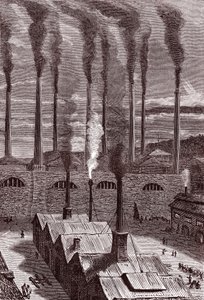 Große Waffenfabrik in Goldspring, in der Nähe von New York