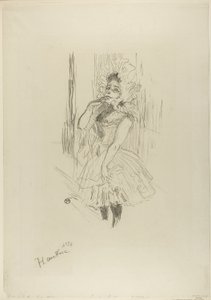 Anna Held, in Toutes ces Dames au Théâtre von Henri de Toulouse-Lautrec