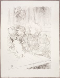 Bei La Souris, Madame Palmyre von Henri de Toulouse-Lautrec