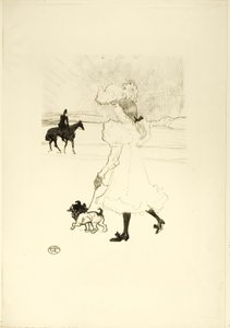 Im Wald von Henri de Toulouse-Lautrec