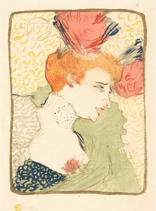 Büste von Mademoiselle Marcelle Lender von Henri de Toulouse-Lautrec