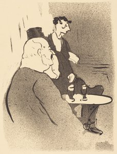 Ducarre bei den Botschaftern von Henri de Toulouse-Lautrec