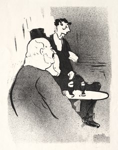 Ducarre bei den Botschaftern von Henri de Toulouse-Lautrec