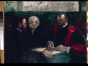 Prüfung an der medizinischen Fakultät, Paris von Henri de Toulouse Lautrec