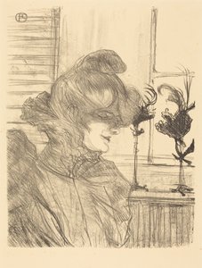 Mme. Le Marguoin, Modistin von Henri de Toulouse-Lautrec