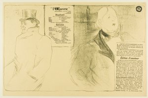 Oscar Wilde und Romain Coolus—Programm für Raphaël und Salomé