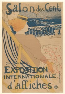 Salon des Cent: Internationale Plakatausstellung von Henri de Toulouse-Lautrec
