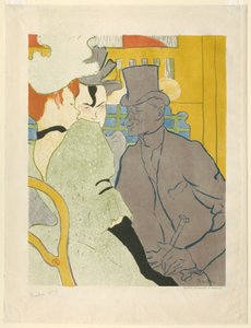 Der Engländer im Moulin Rouge von Henri de Toulouse-Lautrec