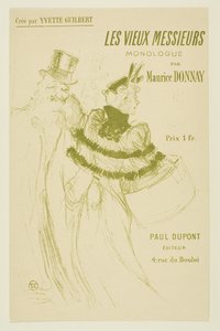 Die alten Herren von Henri de Toulouse-Lautrec