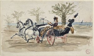 Die Promenade des Anglais in Nizza