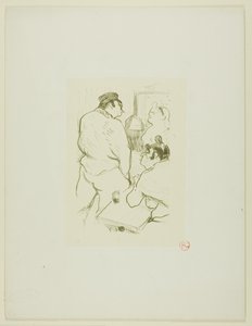 Der Schrecken von Grenelle von Henri de Toulouse-Lautrec