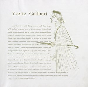 Yvette Guilbert - Französische Serie: Nr. 1
