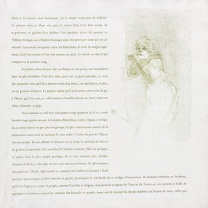 Yvette Guilbert - Französische Serie: Nr. 5 von Henri de Toulouse-Lautrec