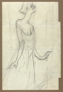 Yvette Guilbert singt von Henri de Toulouse-Lautrec