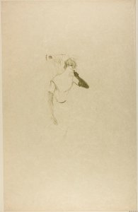 Yvette Guilbert, in Colombine à Pierrot von Henri de Toulouse-Lautrec