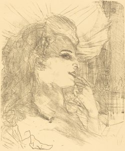 Anna Held, 1896 von Henri de Toulouse Lautrec