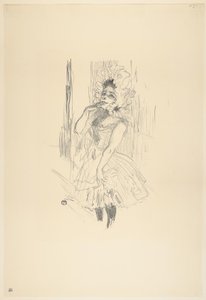 Anna Held, in Toutes ces Dames au Théâtre von Henri de Toulouse Lautrec
